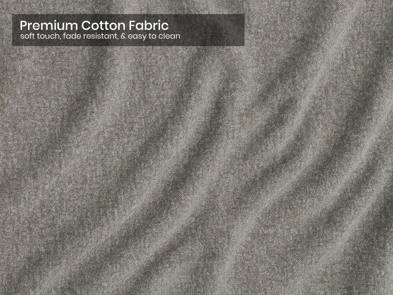 Soho Queen Size Double Bed with 4 Inches Mattress